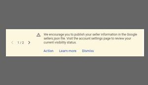 Cara Mengatasi Sellers JSON Di Google Adsense